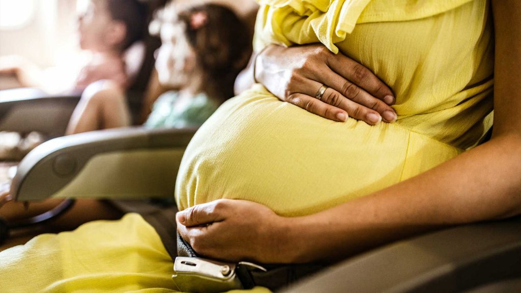 prendre l'avion en étant enceinte 